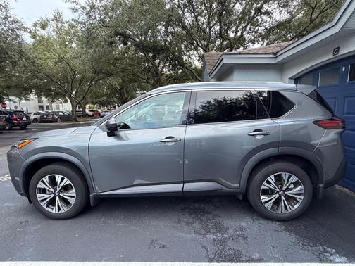 Gray 2021 Nissan Rogue SV