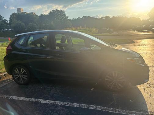 Black 2015 Honda Fit EX