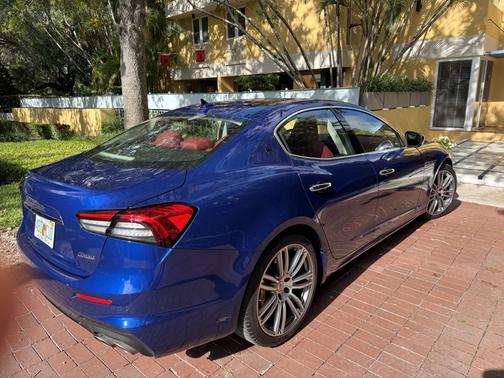 Blue 2022 Maserati Ghibli Modena