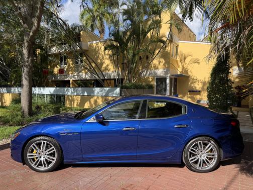 Blue 2022 Maserati Ghibli Modena