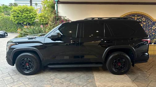 Black 2024 Toyota Sequoia TRD Pro