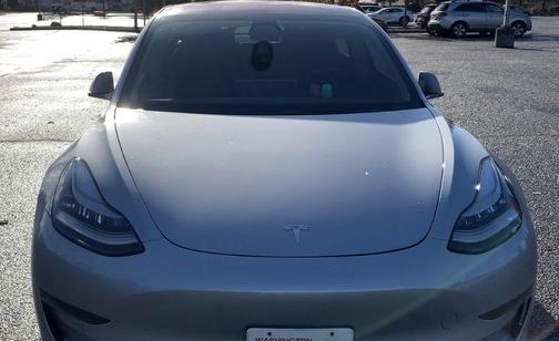 Silver 2018 Tesla Model 3 Long Range