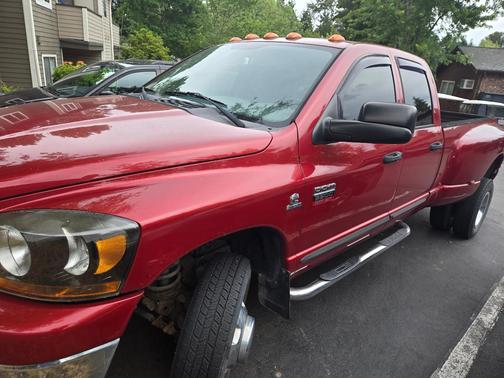 Purple 2007 Dodge Ram 3500 ST Quad Cab DRW