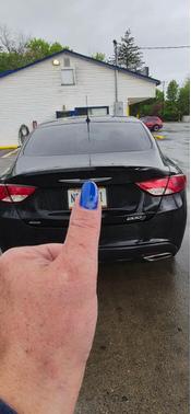 Black 2016 Chrysler 200 S