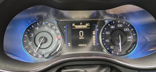 Black 2016 Chrysler 200 S
