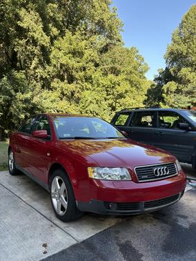 Red 2003 Audi A4 1.8T