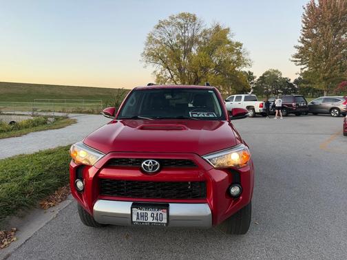 Red 2017 Toyota 4Runner TRD Off Road Premium
