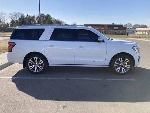 White 2020 Ford Expedition Max Platinum