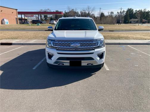 White 2020 Ford Expedition Max Platinum
