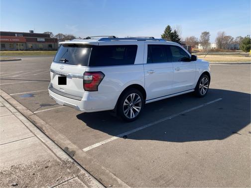 White 2020 Ford Expedition Max Platinum