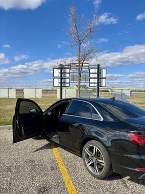 Black 2018 Audi A4 2.0T Premium Plus