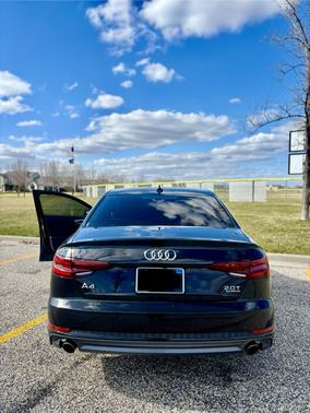 Black 2018 Audi A4 2.0T Premium Plus