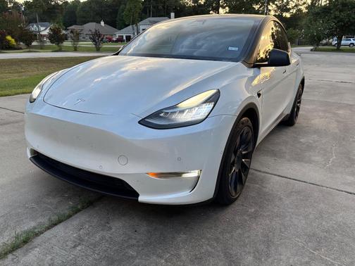 White 2020 Tesla Model Y Long Range