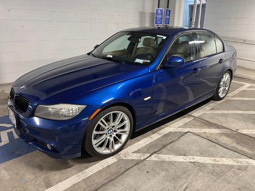 Blue 2011 BMW 335 i