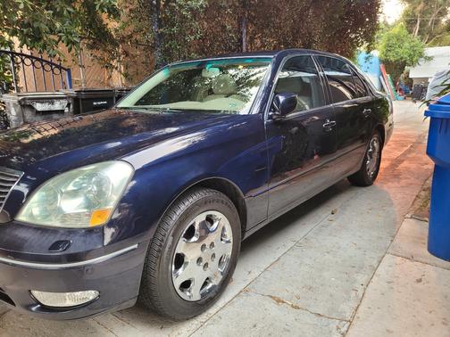 Blue 2001 Lexus LS 430 Base