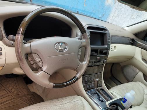 Blue 2001 Lexus LS 430 Base