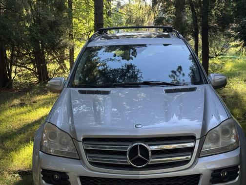 Silver 2009 Mercedes-Benz GL-Class GL 450 4MATIC