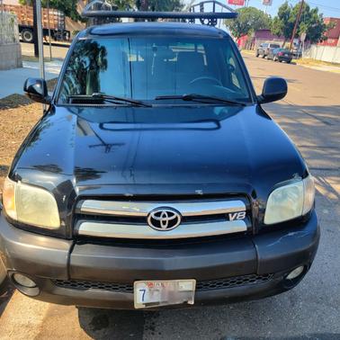 Black 2005 Toyota Tundra Limited Access Cab