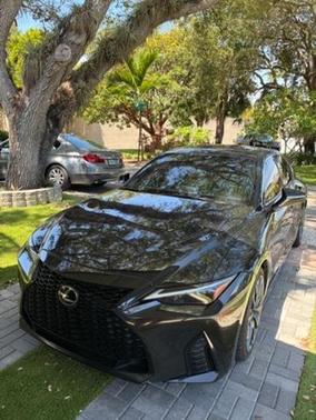 Black 2021 Lexus IS 350 F Sport