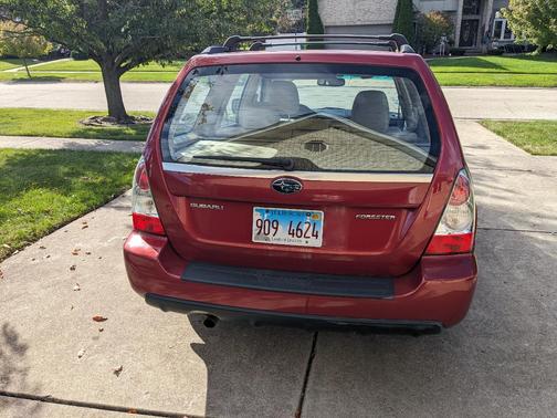 Red 2006 Subaru Forester 2.5 X