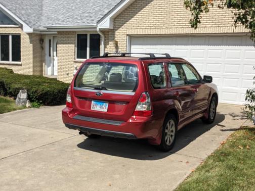 Red 2006 Subaru Forester 2.5 X