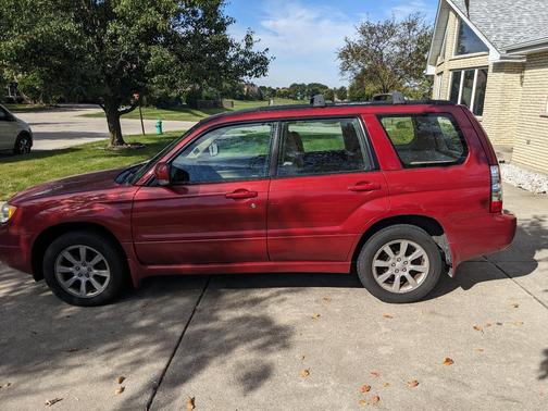 Red 2006 Subaru Forester 2.5 X