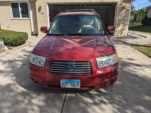 Red 2006 Subaru Forester 2.5 X