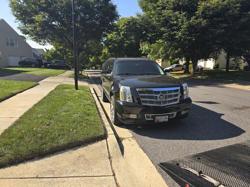 Black 2013 Cadillac Escalade Platinum Edition