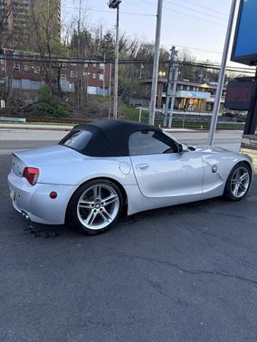 Silver 2008 BMW Z4 M Roadster