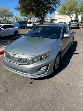 Silver 2016 Kia Optima Hybrid Base