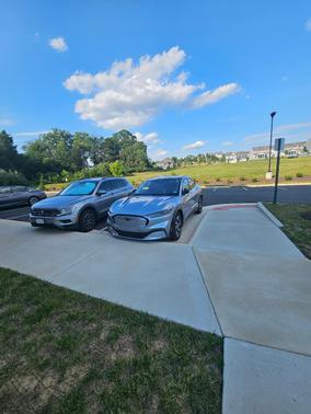 Gray 2022 Ford Mustang Mach-E Premium