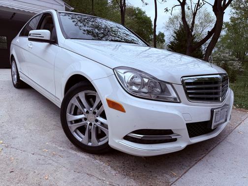 White 2014 Mercedes-Benz C-Class C 300 4MATIC Luxury