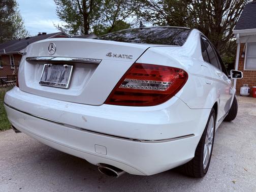 White 2014 Mercedes-Benz C-Class C 300 4MATIC Luxury