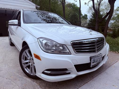 White 2014 Mercedes-Benz C-Class C 300 4MATIC Luxury