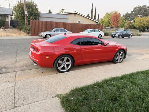 Red 2010 Chevrolet Camaro 1SS