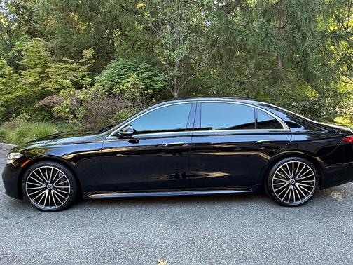 Black 2022 Mercedes-Benz S-Class S 580 4MATIC