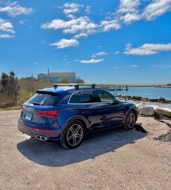 Blue 2018 Audi SQ5 3.0T Prestige