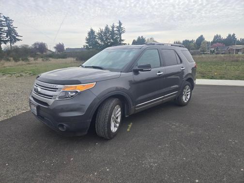Silver 2015 Ford Explorer XLT