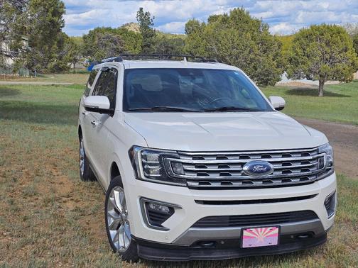 White 2018 Ford Expedition Max Limited