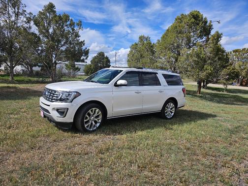 White 2018 Ford Expedition Max Limited