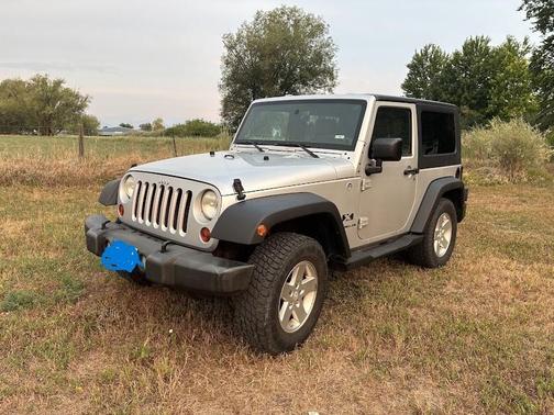 Silver 2009 Jeep Wrangler X