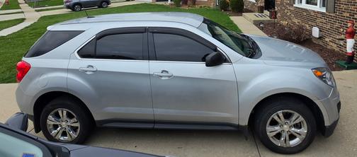 Silver 2014 Chevrolet Equinox LS