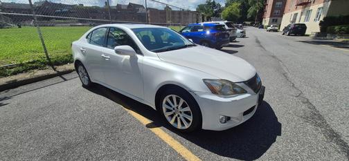 White 2010 Lexus IS 250 Base