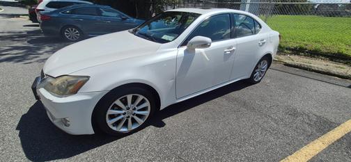White 2010 Lexus IS 250 Base