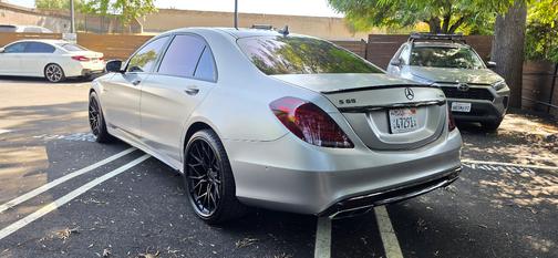 Gray 2015 Mercedes-Benz S-Class S 65 AMG