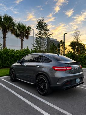 Gray 2019 Mercedes-Benz AMG GLE 63 S 4MATIC Coupe