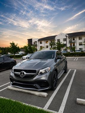 Gray 2019 Mercedes-Benz AMG GLE 63 S 4MATIC Coupe
