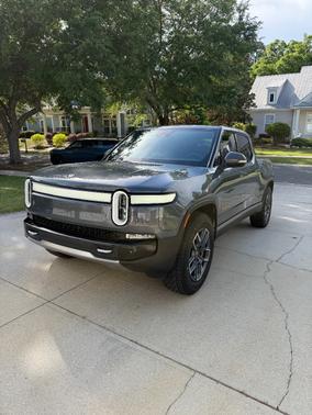 Gray 2022 Rivian R1T Launch Edition