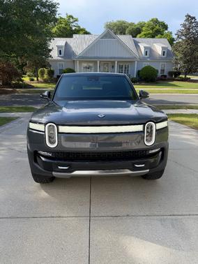 Gray 2022 Rivian R1T Launch Edition