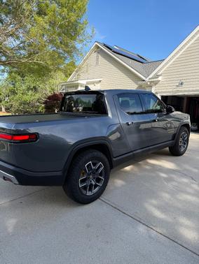 Gray 2022 Rivian R1T Launch Edition